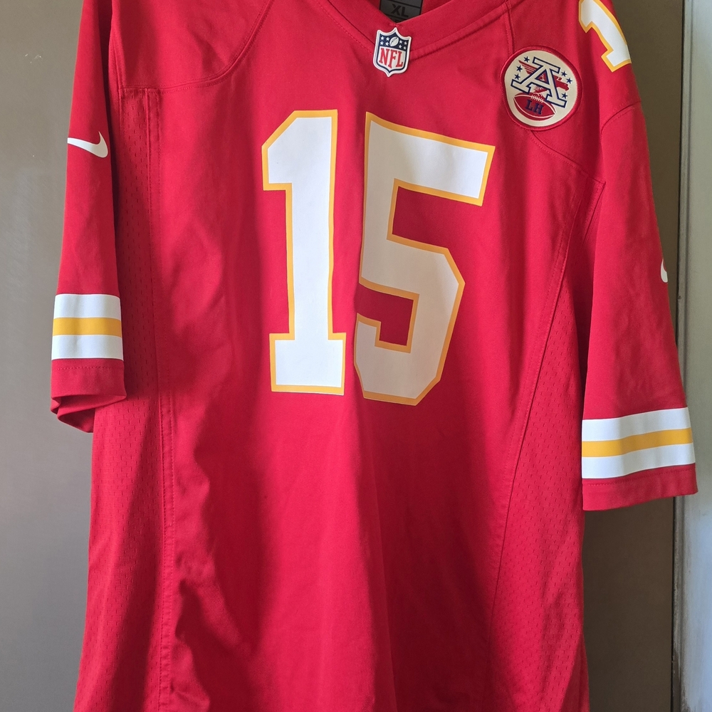 # 15 NFL Red On-Field Jersey